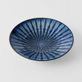 Premium Bowl – Dark Blue Indigo Drip Glaze 24cm, 400ml