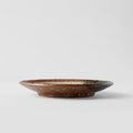 Premium Dinner Plate – Brown Brick Zen Brush Glaze 24.3cm