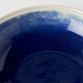 Premium 21cm Ocean Blue Glaze Ceramic Pasta Bowl 600ml Dishwasher Microwave Safe