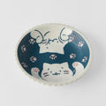 Premium Paw Prints Cat Pasta Bowl - 21cm