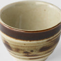Premium Sake Cup – Beige Wheat Glaze 40ml