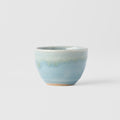 Premium 30ml Crazed Blue Glaze Ceramic Sake Cup Dishwasher Safe