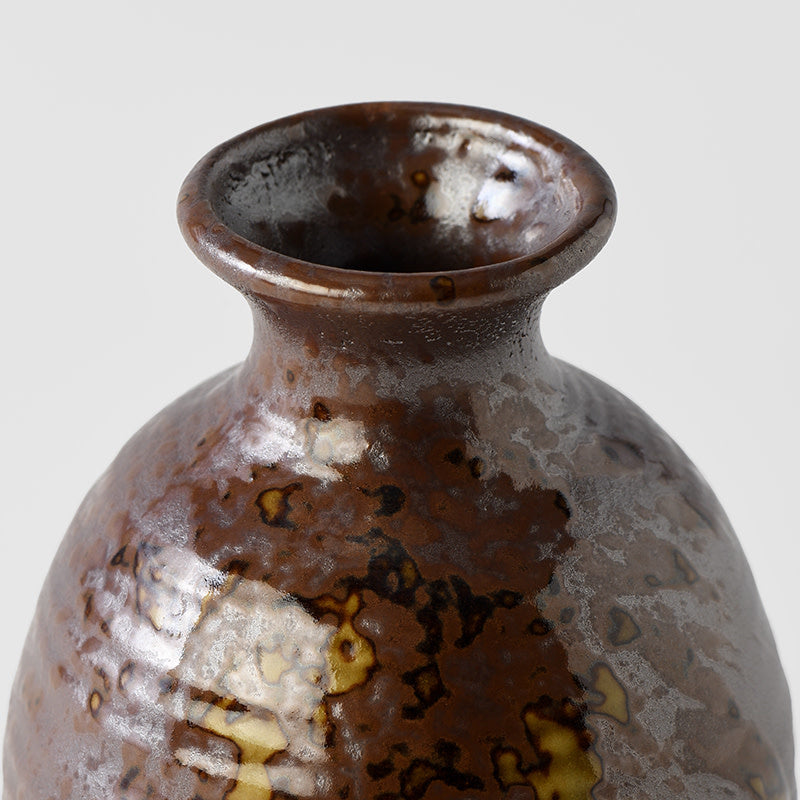 Premium Sake Jug – Green Forest Speckle Glaze 280ml