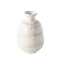 White Glaze Ceramic Sake Jug 300ml Japanese Pourer Dishwasher Microwave Safe