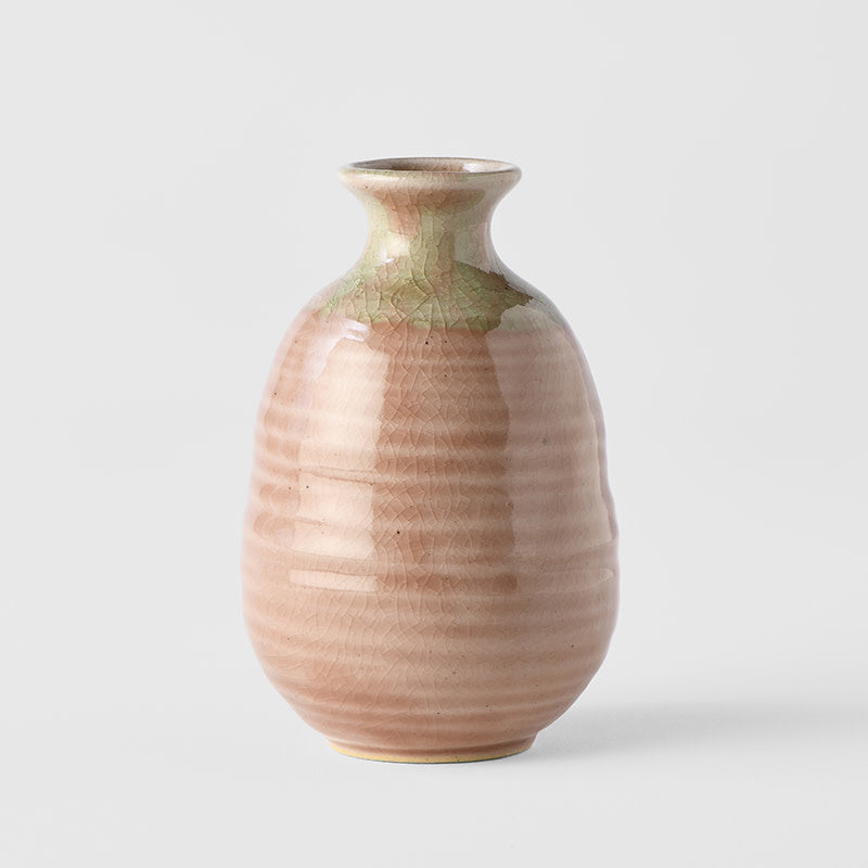 Premium 280ml Blush Pink Glaze Ceramic Sake Jug Dishwasher Microwave Safe