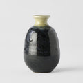 Premium Sake Jug – Dark Blue Ink Fade Glaze 280ml