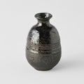 300ml Black Glaze Ceramic Sake Jug Japanese Drinkware Dishwasher Microwave Safe