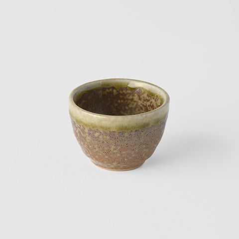 Premium 30ml Light Brown Glaze Ceramic Sake Cup Dishwasher Safe