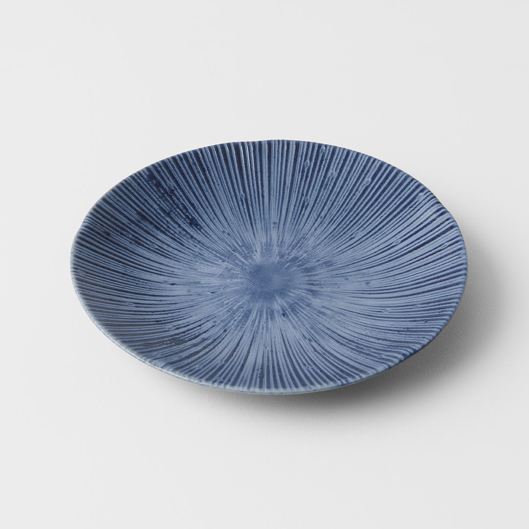 Premium Dark Blue Sapphire Glaze Tapas Plate 16.5cm Dishwasher Microwave Safe
