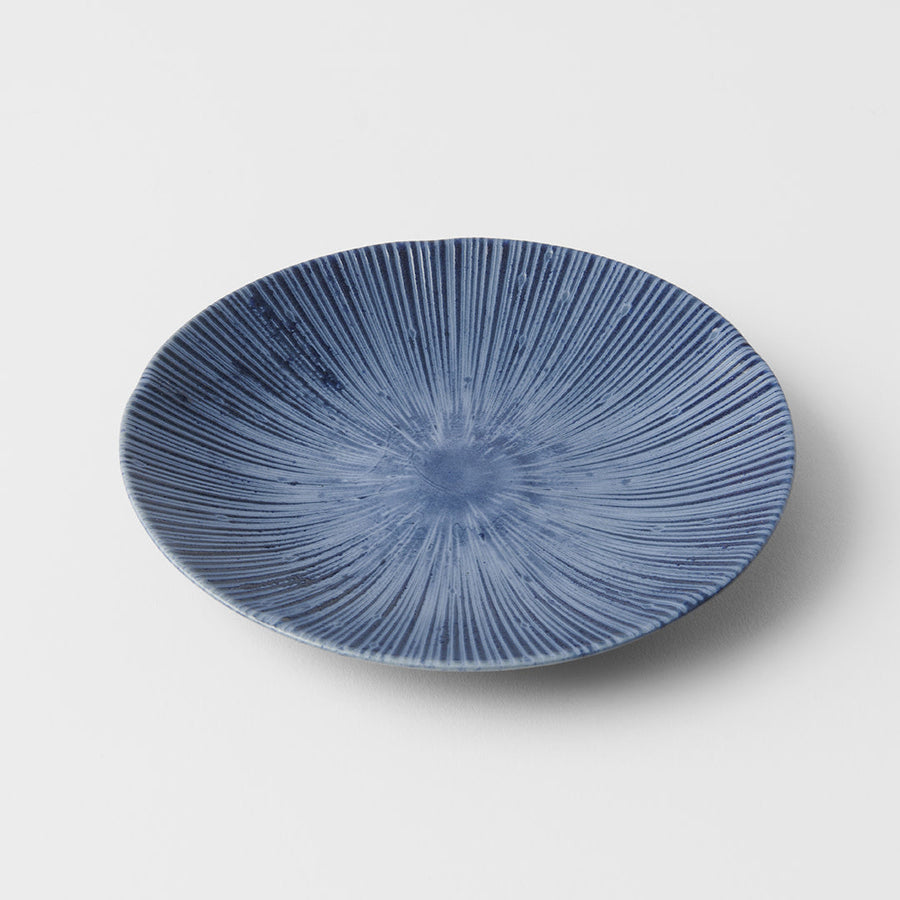Premium Dark Blue Sapphire Glaze Tapas Plate 16.5cm Dishwasher Microwave Safe