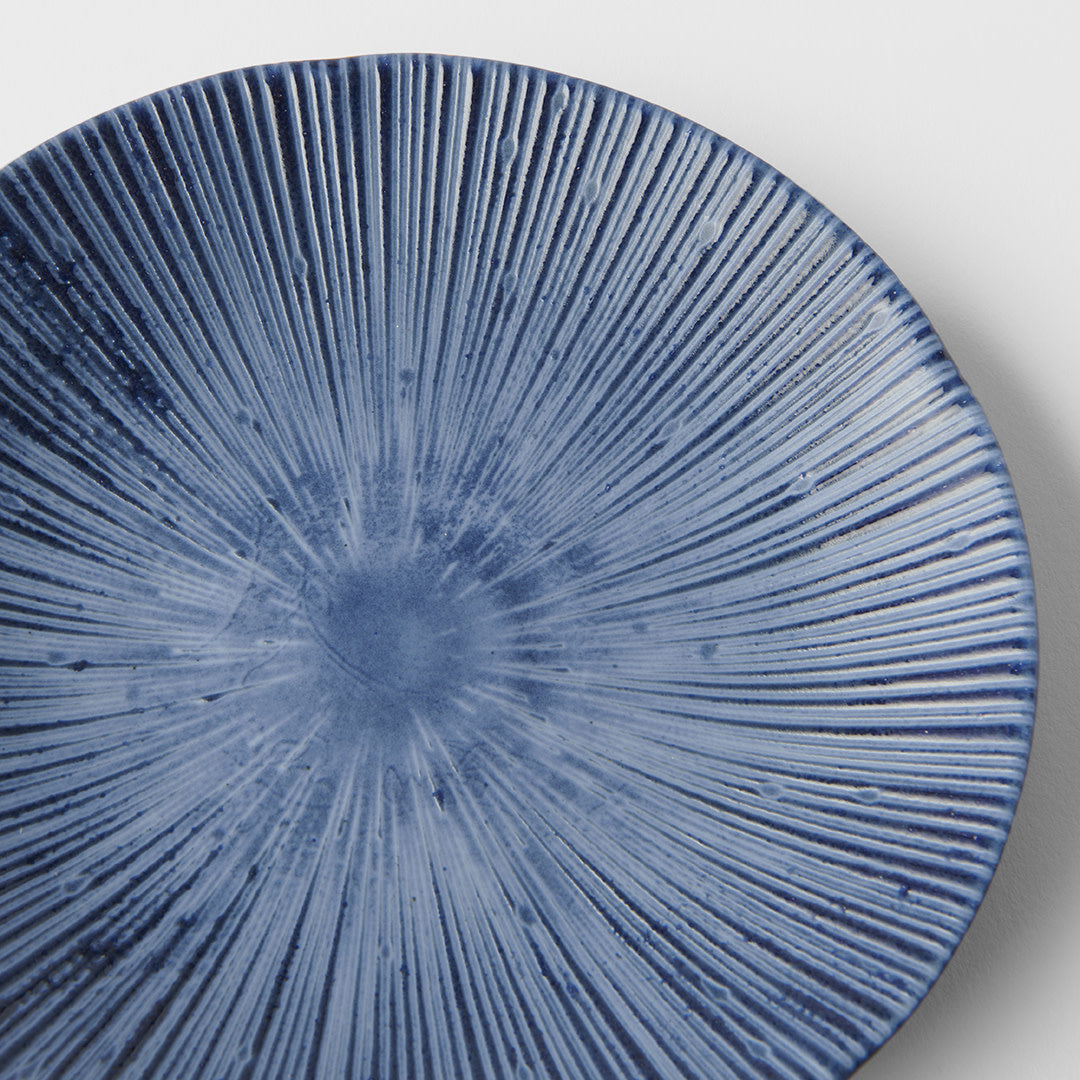 Premium Dark Blue Sapphire Glaze Tapas Plate 16.5cm Dishwasher Microwave Safe