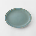 Premium 25cm Sea Green Glaze Ceramic Dinner Plate Dishwasher Microwave Safe