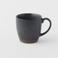 Premium 265ml Black Bisque Glaze Taiko Ceramic Mug Dishwasher Microwave Safe