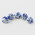 Premium Blue Bloom Incense Stand – Compact 2.3cm Holder