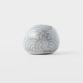 Grey Wave Ceramic Incense Stand 2.3cm Compact Decorative Fragrance Holder