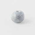 Grey Wave Ceramic Incense Stand 2.3cm Compact Decorative Fragrance Holder