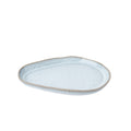 Premium Arc Cloud Blue Glaze Ceramic Saucer Dishwasher Microwave Safe