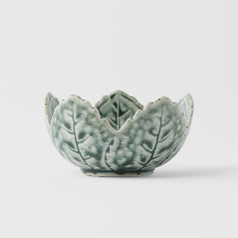 Sauce Dish Leaf 7.5cm Green Glaze - SuperSaverAU - view 4
