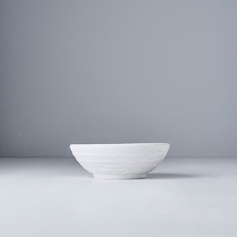 Premium 13cm White Star Glaze Ceramic Tapas Bowl 200ml Dishwasher Microwave Safe