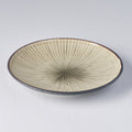 Premium 19cm Green Converging Line Glaze Ceramic Side Plate Dishwasher Microwave Safe