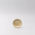Premium 8.2cm Scallop Sand Fade Glaze Ceramic Sauce Dish Dishwasher Microwave Safe