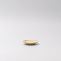 Premium 8.2cm Scallop Sand Fade Glaze Ceramic Sauce Dish Dishwasher Microwave Safe