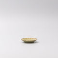 Premium 8.2cm Scallop Lime Fade Glaze Ceramic Sauce Dish Dishwasher Microwave Safe