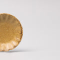 Premium Ceramic Scallop Sauce Dish – Ochre Fade Glaze 8.2cm