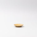 Premium Ceramic Scallop Sauce Dish – Ochre Fade Glaze 8.2cm