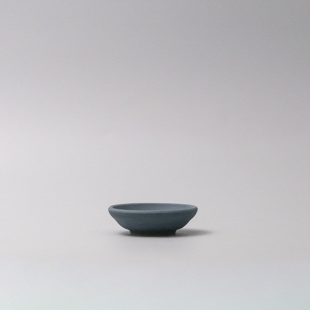 Premium 8cm Kozara Dry Denim Glaze Ceramic Sauce Dish Dishwasher Microwave Safe