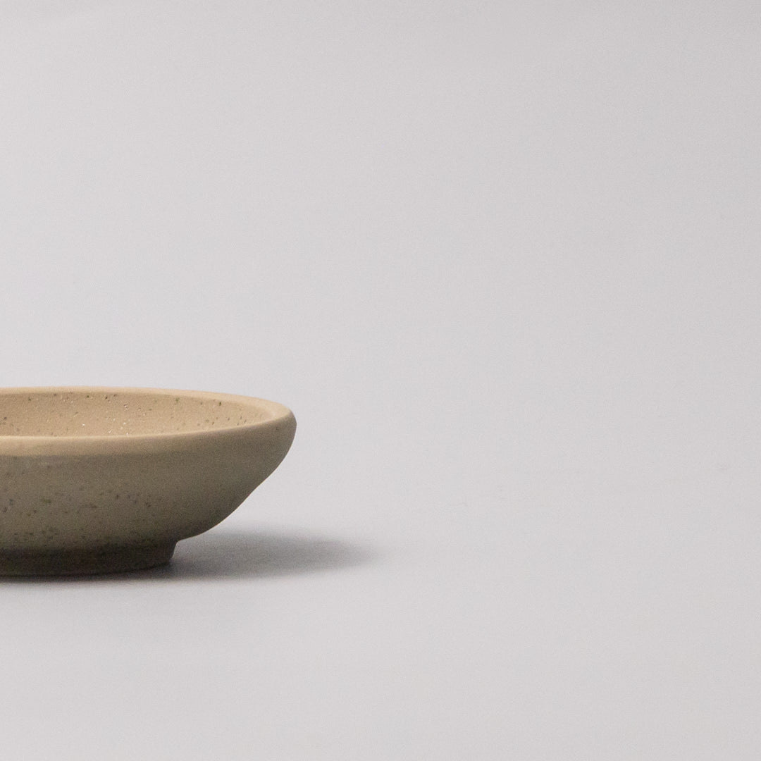 Premium 8cm Kozara Dry Sage Glaze Ceramic Sauce Dish Dishwasher Microwave Safe