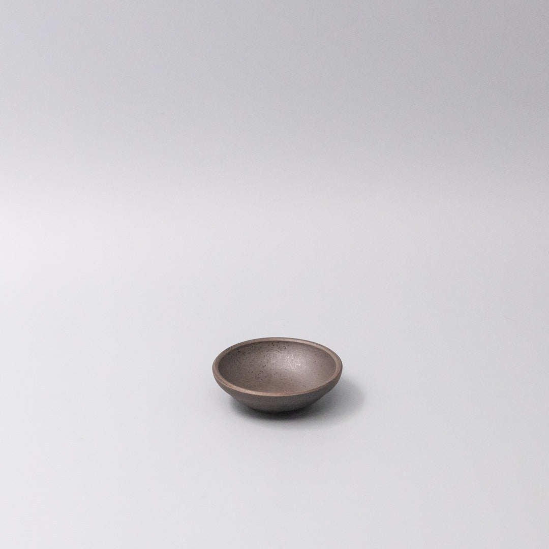 Premium 8cm Kozara Black Glaze Ceramic Sauce Dish Dishwasher Microwave Safe
