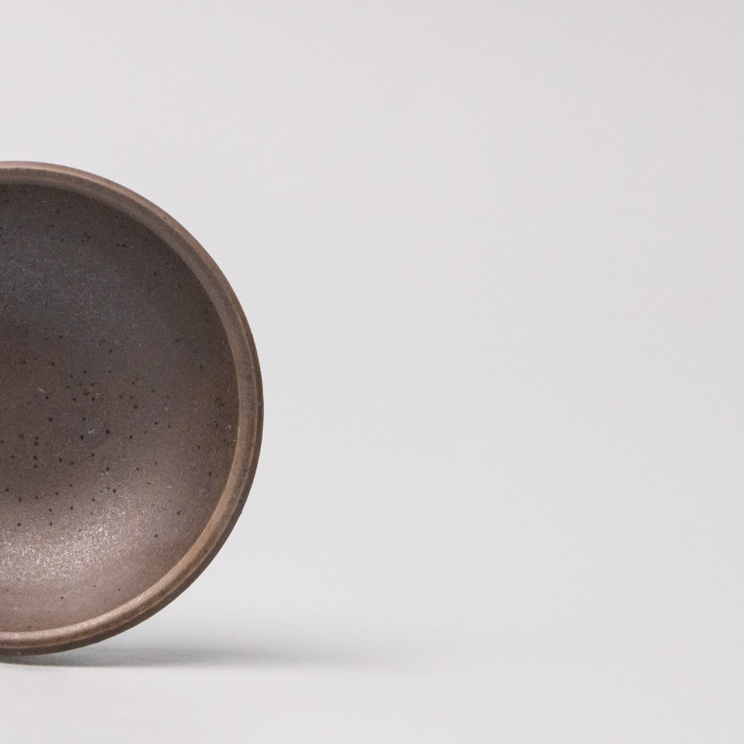 Premium 8cm Kozara Black Glaze Ceramic Sauce Dish Dishwasher Microwave Safe