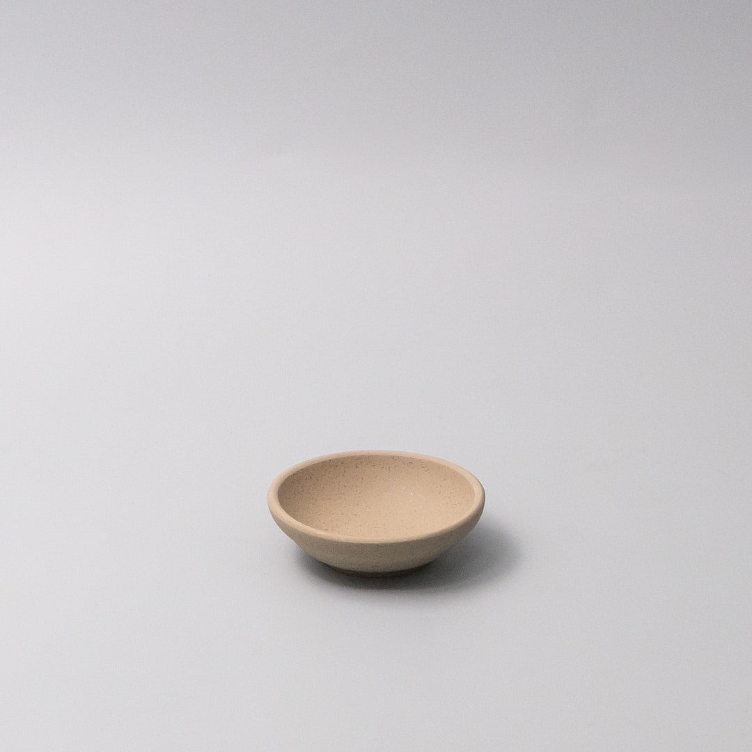 Premium 8cm Kozara Dry Latte Glaze Ceramic Sauce Dish Dishwasher Microwave Safe
