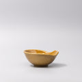 Premium Ceramic Bowl with Handle – Saffron Gloss Glaze 13 x 12.8cm