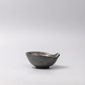 Premium 13cm Navy Speckle Glaze Ceramic Bowl with Handle Dishwasher Microwave Safe