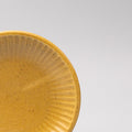 Premium Ceramic Plate – Yellow Sunburst Turmeric Glaze 15.5cm