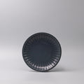 Premium Plate with Sunburst Navy Glaze - 21.4cm