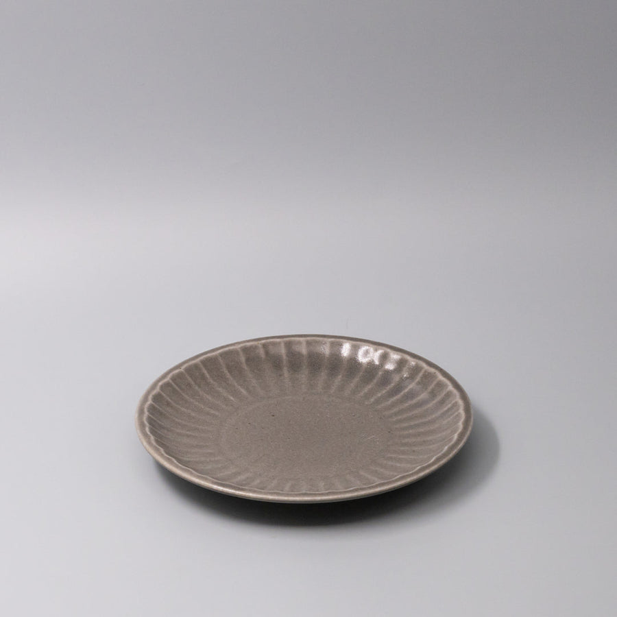 Premium 21.4cm Sunburst Dove Glaze Ceramic Plate Dishwasher Microwave Safe