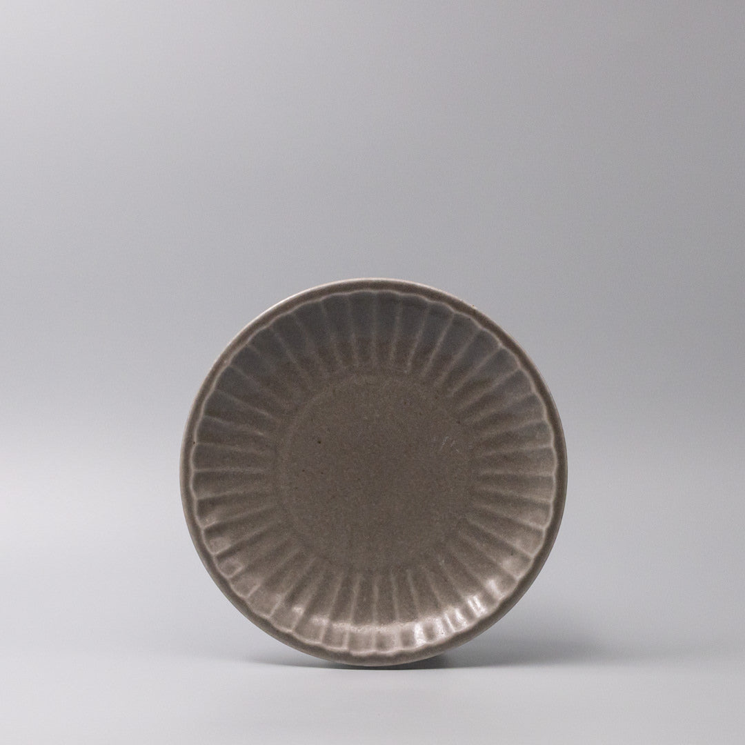 Premium 21.4cm Sunburst Dove Glaze Ceramic Plate Dishwasher Microwave Safe