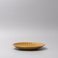 Premium 21.5cm Sunburst Turmeric Glaze Ceramic Plate Dishwasher Microwave Safe