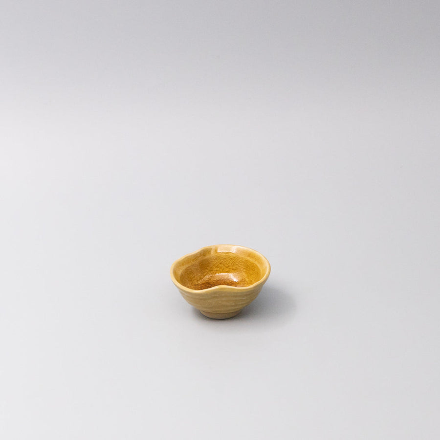 Premium 40ml Amane Amber Glaze Ceramic Sauce Bowl Dishwasher Microwave Safe