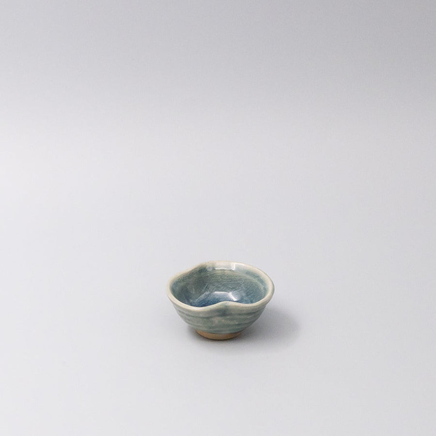 Premium 40ml Amane Sapphire Glaze Ceramic Sauce Bowl Dishwasher Microwave Safe