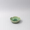 Premium 12.5cm Amane Emerald Glaze Ceramic Sauce Dish 180ml Dishwasher Microwave Safe