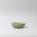 Premium Oval Bowl – Green Amane Emerald Glaze 13.5cm