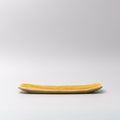 Premium 31.5cm Amane Amber Glaze Ceramic Sashimi Plate Dishwasher Microwave Safe