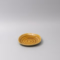 Premium Plate – Yellow Amane Amber Glaze 13.5cm