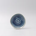 Premium Plate – Amane Sapphire Glaze 14cm