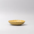 Premium Ceramic Bowl – Yellow Amane Amber Glaze 19.5cm