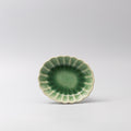 Premium Ceramic Oval Bowl – Yellow Amane Emerald Glaze 16cm